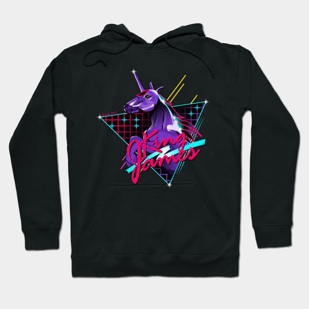 King James Unicorn Hoodie by TGprophetdesigns